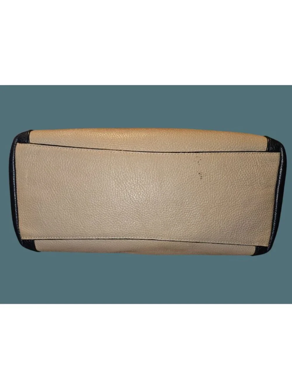 Coach Pebble Leather Soft Slouchy Colorblock Edie 28 Shoulder Bag -Missing Strap